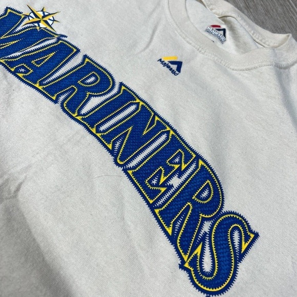 Seattle Mariners Kyle Seager Shirt #15 Men's Medium Majestic Official MLB Gear - Picture 6 of 6